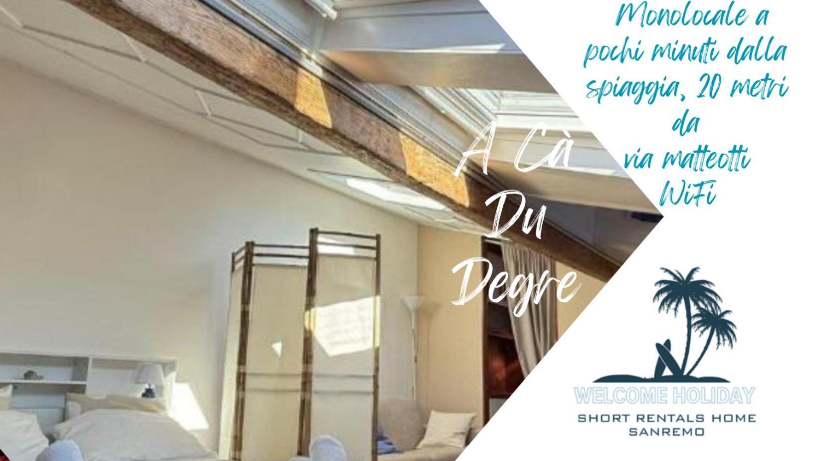 Apartamento -A Ca' Du Degre'- A Un Passo Da Via Matteotti San Remo Exterior foto